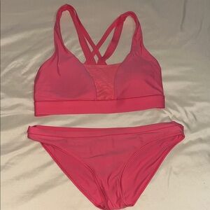lululemon athletica Coral Bikini Set